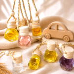 Difusor coche naranja/lavanda
